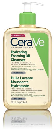 CERAVE hidratáló habzó olajos tisztító 473 ml
