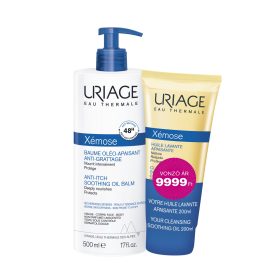 URIAGE XÉMOSE balzsam 500 ml + XÉMOSE olajtusfürdő 200 ml   URIAGE XÉMOSE balzsam 500 ml + XÉMOSE olajtusfürdő 200 ml